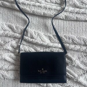 Kate Spade Black Crossbody Bag with Strap